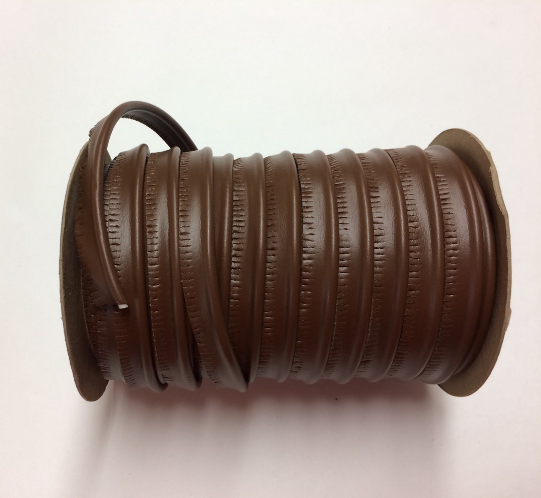 Vinyl Supreme WELT CORD Brown Piping Trim Edge Auto Rv Marine Boat