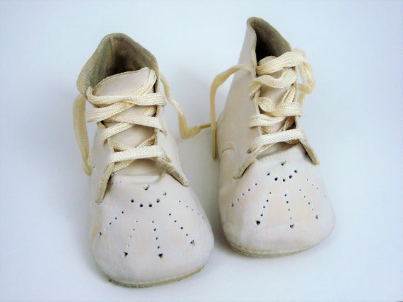 vintage baby booties