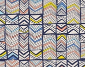 Meadow by Leah Duncan - Geos Deep Marina / Art Gallery Fabrics/ Modern Fabric