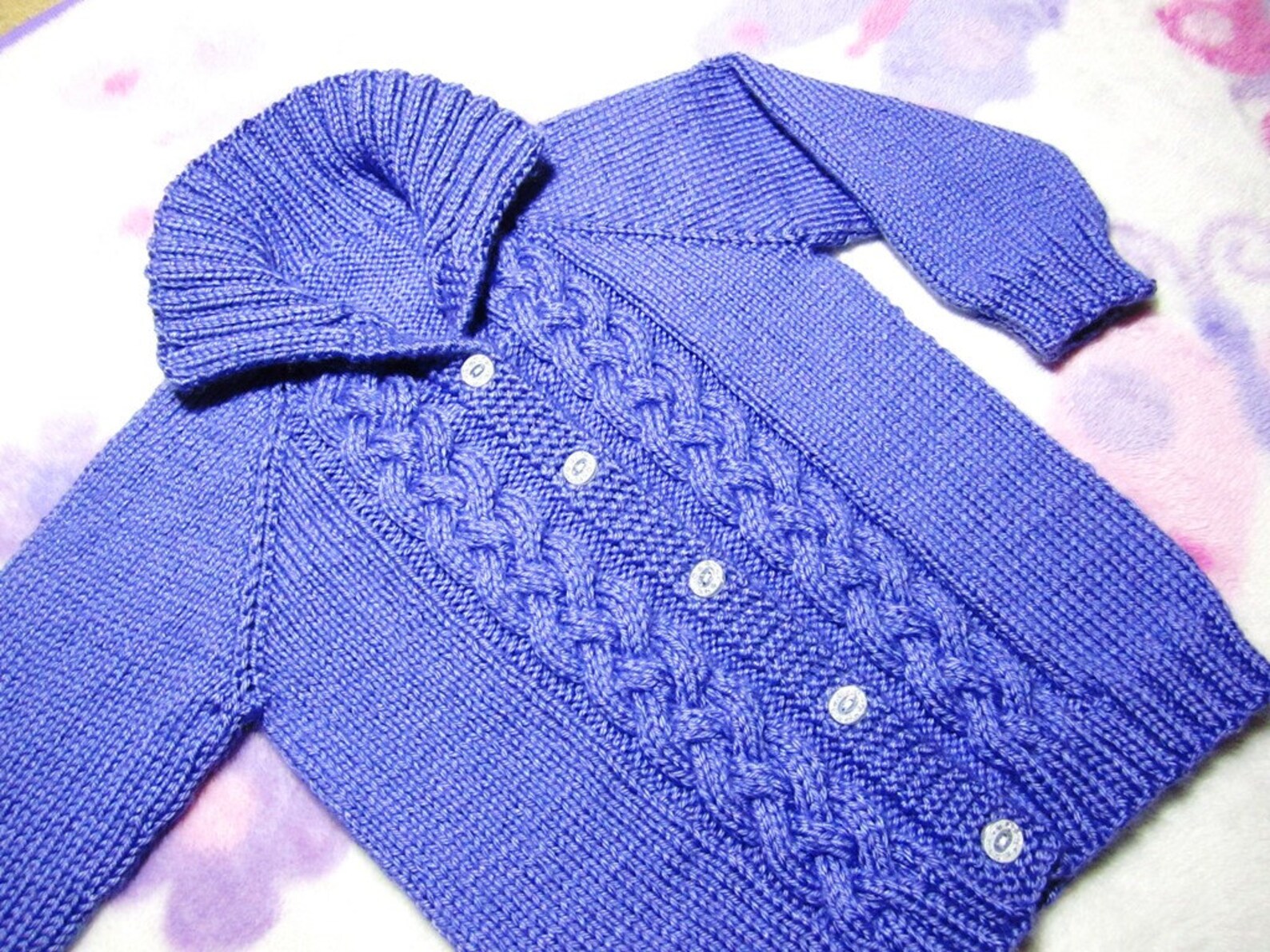 Knitting Pattern Only Seamless Braided Cable Sweater - Etsy