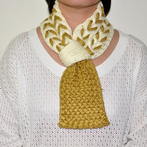 Knitting Pattern Only - Honey Scarf