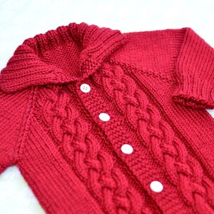 Knitting Pattern Only - Seamless Braided Cable Sweater - Etsy
