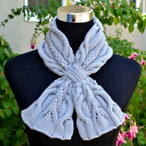 Knitting Pattern Only - Urban Cables Scarf