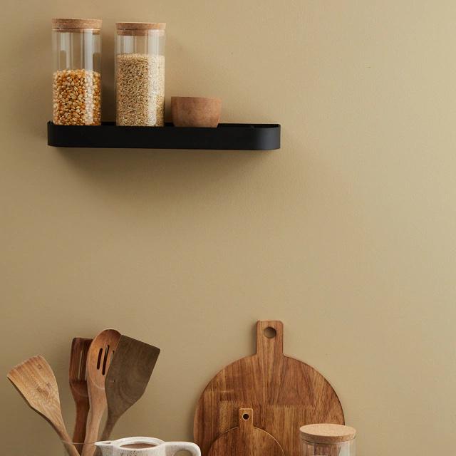 Floating Spice Rack - Wall Mounted - Minimalistic Industrial Style ...
