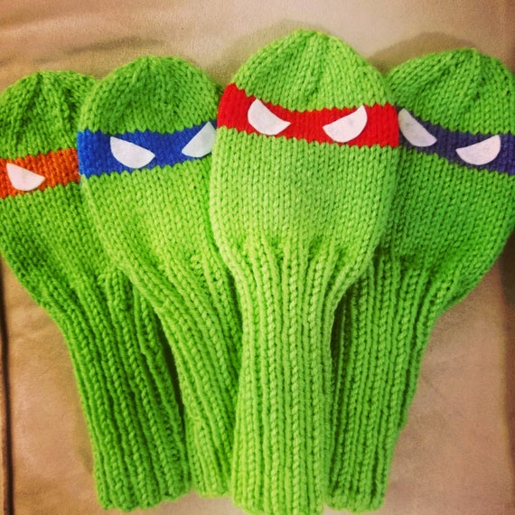 Pattern: Teenage Mutant Ninja Turtles Golf Club Cover - Etsy