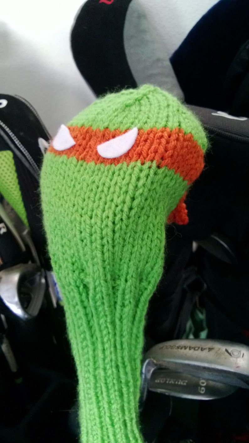 Pattern: Teenage Mutant Ninja Turtles Golf Club Cover image 3