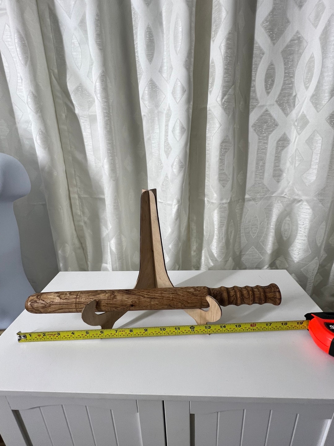 Reclaimed Wood, Oak, Tire Knocker, Tire Checker, Indian Club, Decorative Bat Etsy