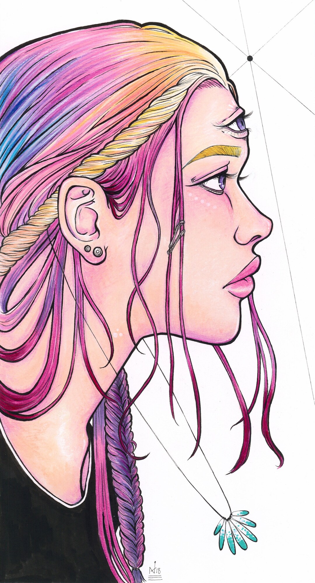 Locus externo de la conciencia Archival Giclée Art Print Etsy España