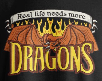 More Dragons - Magical Fantasy Creature T-shirt