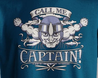 Call Me Captain! - Laputa Themed T-shirt