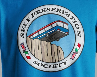 Self Preservation Society - The Italian Job Themed T-shirt