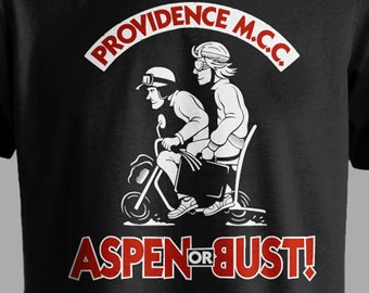 Aspen or Bust - Dumb and Dumber Themed T-shirt