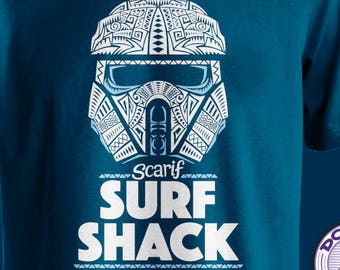 Scarif Surf Shop - Star Wars Themed T-shirt