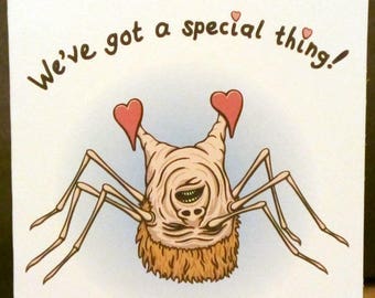 A Special Thing - Horror Valentine Card