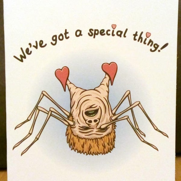 A Special Thing - Horror Valentine Card