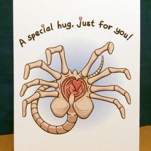 Un abrazo especial - Tarjeta de San Valentín geek