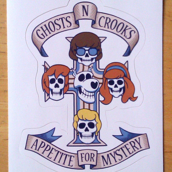 Appetite for Mystery Sticker