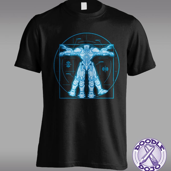 Vitruvian Jaeger T-shirt
