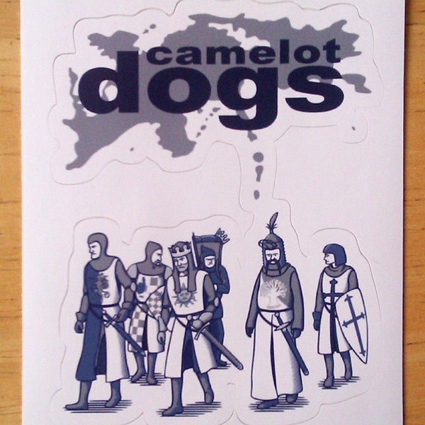 Camelot Dogs Sticker