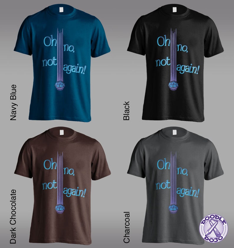 Oh No, Not Again Hitchhiker's Guide to the Galaxy Themed Tshirt Etsy