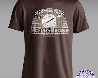 McFly & Brown Blacksmiths - Back to the Future T-shirt
