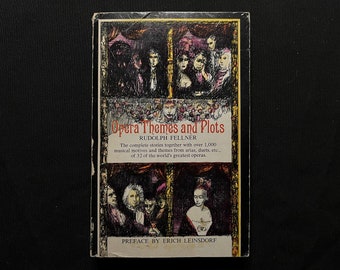 Thèmes d'opéra et intrigues, de Rudolph Fellner, préface d'Erich Leinsdorf, 1958 SC, Simon and Schuster