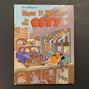 Walt Disney&#39;s How It Works in the City - Hard Cover (c) 1982