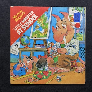 Little Monsters at School, by Mercer Mayer, 1978 Softcover, Golden Press, Golden Look Look Book