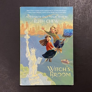 The Witch&#39;s Broom, by Ruth Chew, 1977 SC, Random House