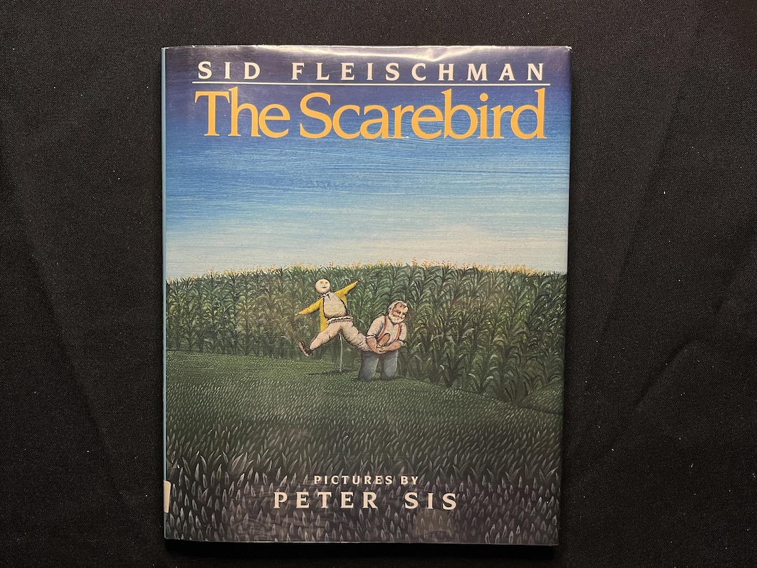 The Scarebird, by Sid Fleischman, Illust by Peter Sis, 1987 HB With DJ, 1st Edition, Greenwillow ...
