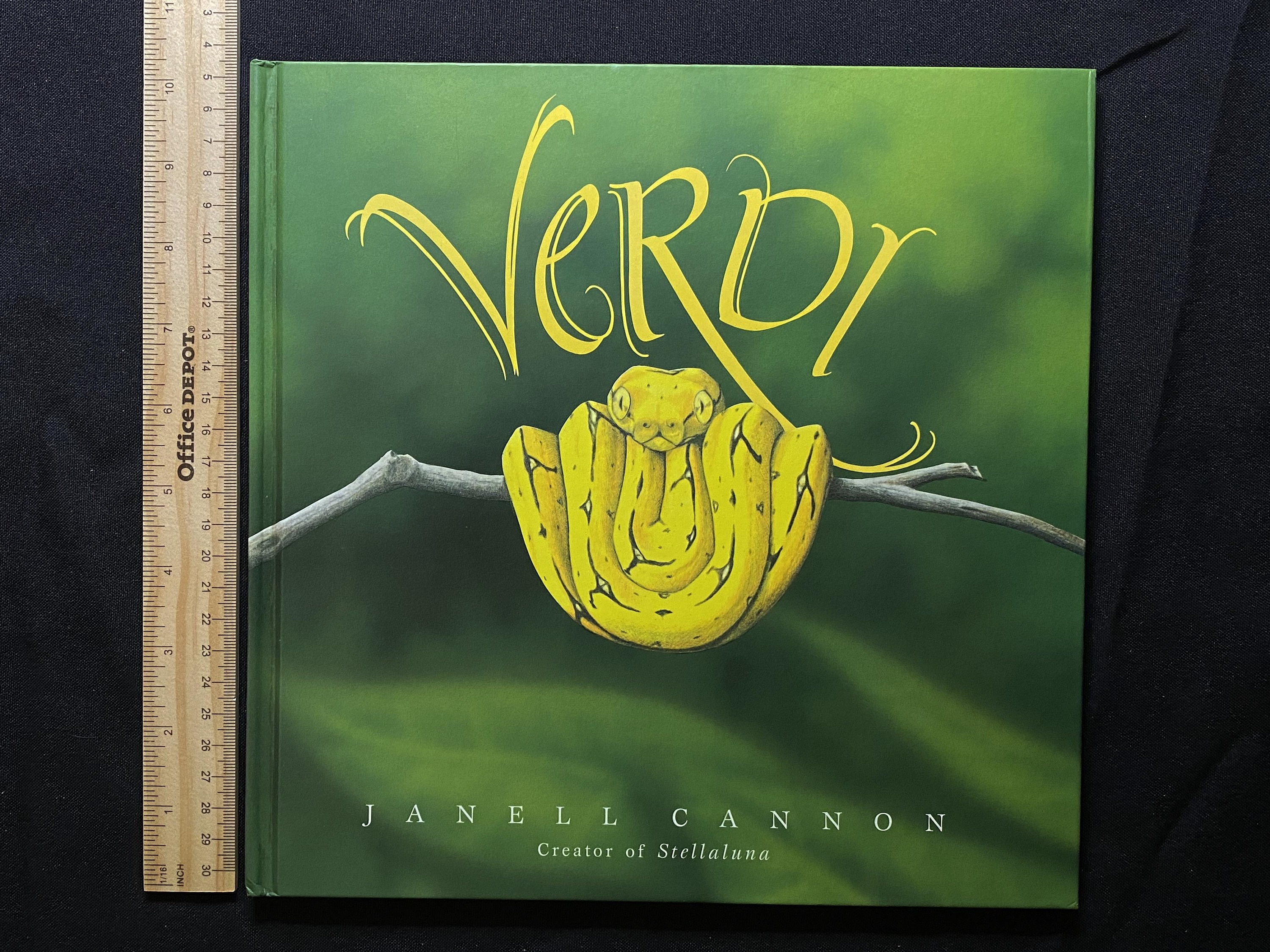 Verdi, by Janell Cannon, 1997 First Edition Hard Cover With