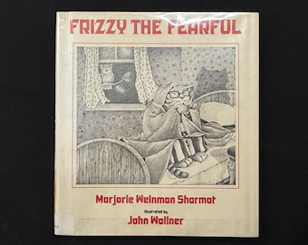 Frizzy the Fearful, de Marjorie Weinman Sharmat, illustration de John Wallner, 1983 HB (ancienne copie de bibliothèque), Holiday House