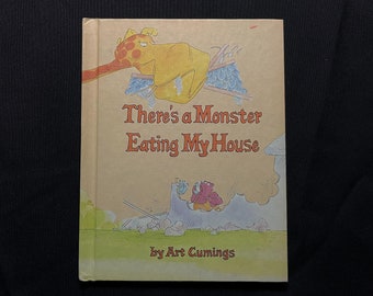 Il y a un monstre qui mange ma maison, par Art Cummings, 1981 HC, Parents' Magazine Press