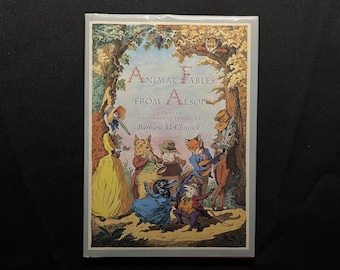 Animal Fables From Aesop, adapté et illustré par Barbara McClintock, 1991 First Ed HC avec DJ, David R Godine, Pub