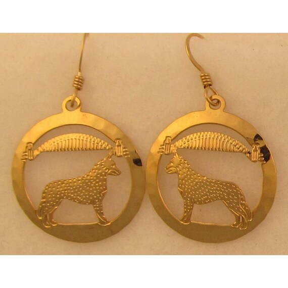 Australian Cattle Dog Earrings by Touchstone Dog Designs - Dog Breed Jewelry