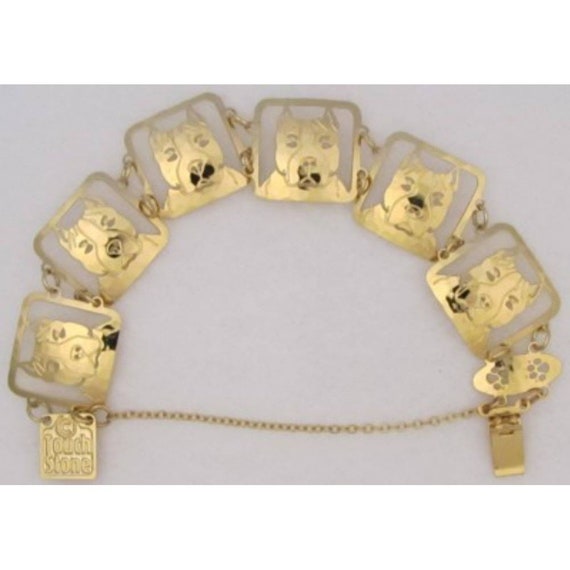 American Staffordshire Terrier Bracelet by Touchstone Dog Designs
