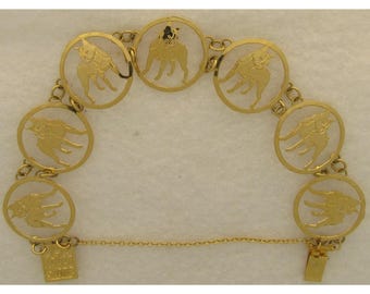 Boston Terrier Bracelet by Touchstone Dog Designs // Boston Terrier Jewelry // Dog Breed Jewelry // AKC Breed Jewelry