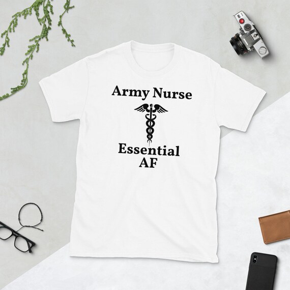 Army Nurse Essential AF Short-sleeve T 
