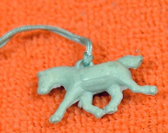 Vintage Cracker Jack Plastic Horse Charm Toy