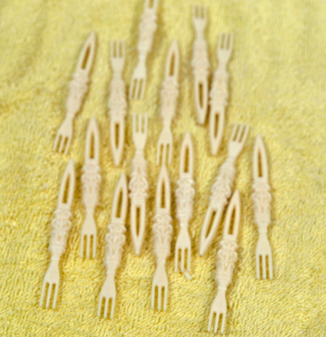 Vintage Cocktail Hors D'oeuvres Forks Set of 15 Etsy