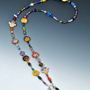 Eyeglass Chain - Happy Faces