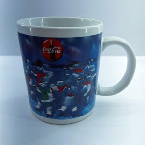 Vintage Coca Cola Polar Bear Coffee Mug