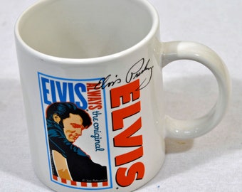 Vintage Elvis Presley Coffee Mug