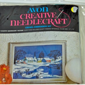 Avon Creative Needlecraft Country Snowscape
