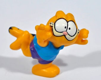 ☆レア☆1981☆ビンテージ☆ガーフィールド☆寝ているミニフィギュア☆ ☆レア☆1981☆ビンテージ☆ガーフィールド☆寝ているフィギュア