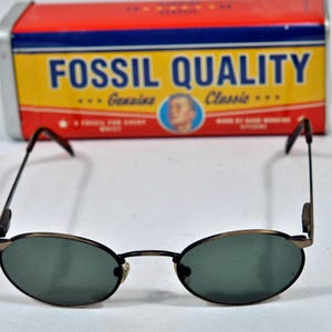Fossil sunglasses with case Fossil FOS 3106/G/S 807/IR Square Black Sunglasses  main image 2