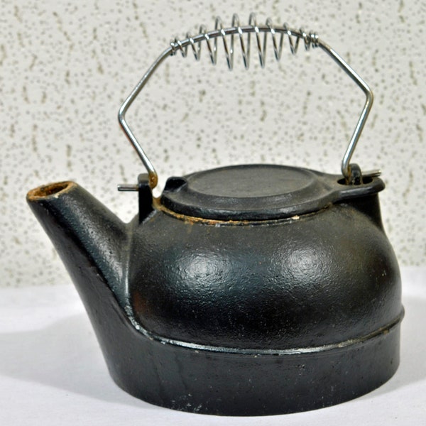 Cast Iron Kettle Etsy