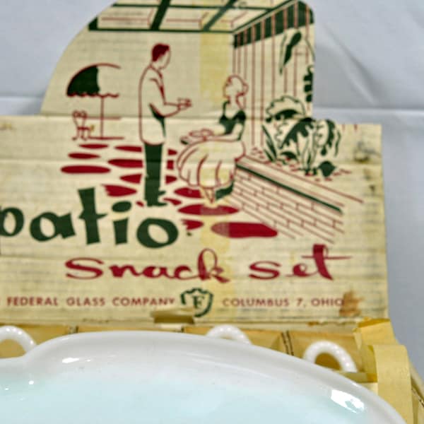 Patio Snack Set Etsy