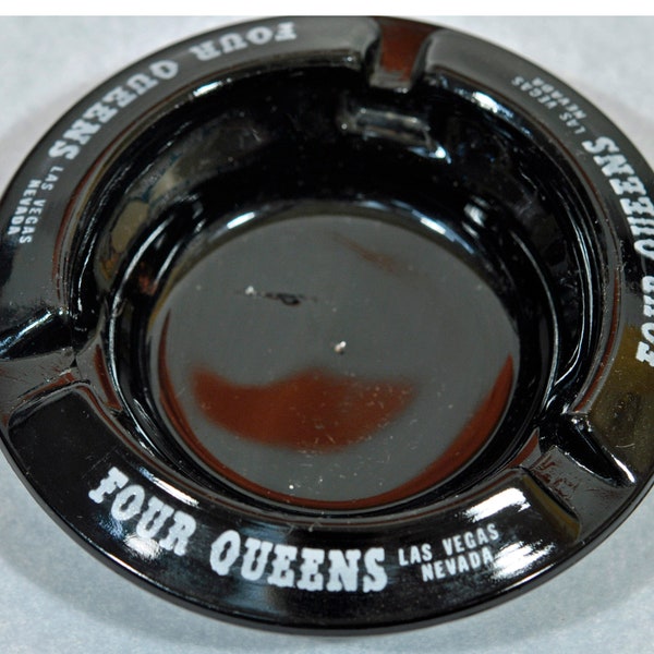 Vintage Ashtray from the the Four Queens Casino in Las Vegas