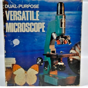 Vintage Dual-Purpose Vielseitiges Mikroskop
